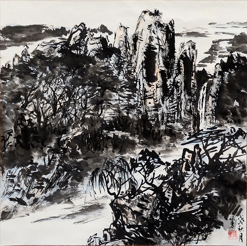 山水画